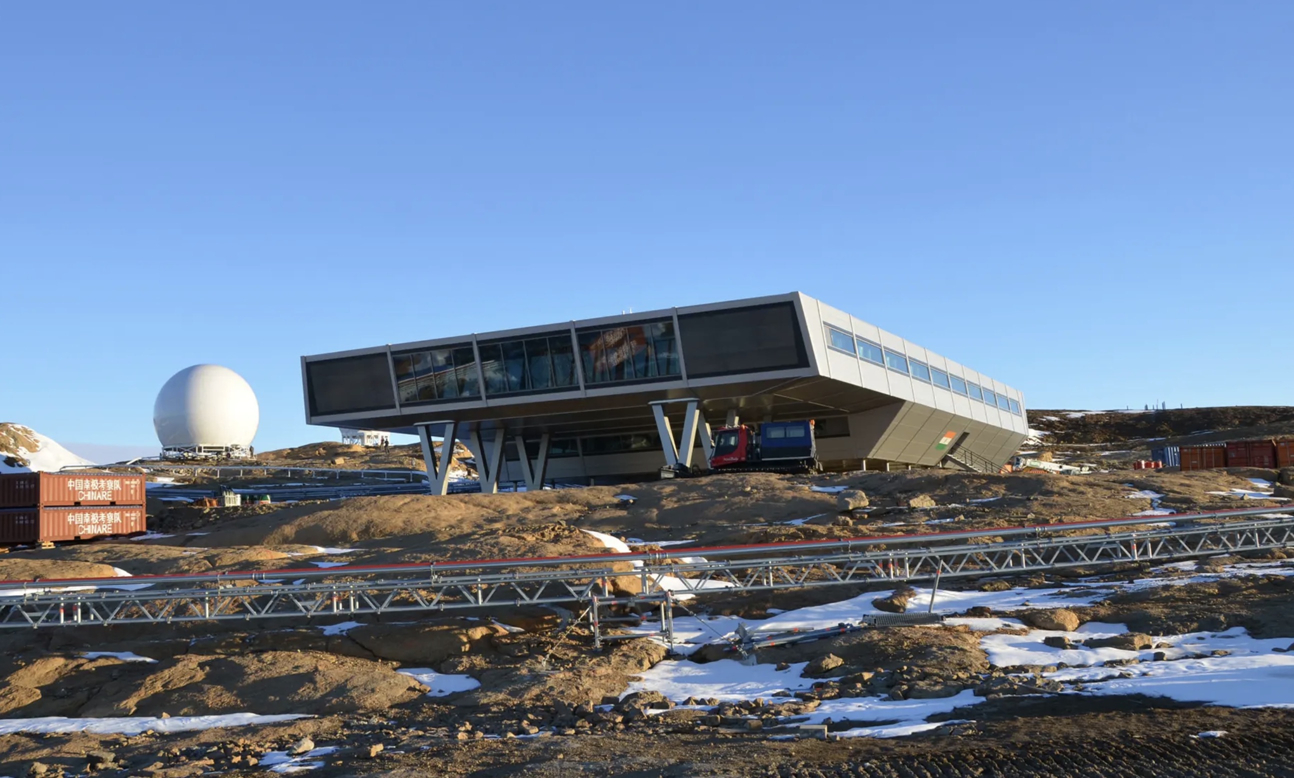 bharti station in antarctica